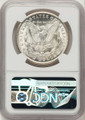 1921-S S$1 Morgan Silver Dollar Coin NGC MS65  + coin back image