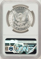 1887/6 S$1 Morgan Silver Dollar Coin NGC MS65  +  VAM-2 - Top 100 coin back image
