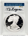 2020-W S$1 Proof American Silver Eagle Coin PCGS PR70 DCAM coin front image