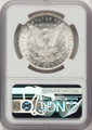 1891-CC S$1 Morgan Silver Dollar Coin NGC MS64  CAC  Spitting Eagle - VAM-3 - Top 100 coin back image