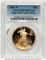 Bullionshark 2006-W $50 Proof 1 oz American Gold Eagle Coin PCGS PR70 DCAM - 20th Anniversary - HAT789108106 