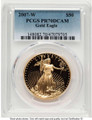 Bullionshark 2007-W $50 Proof 1 oz American Gold Eagle Coin PCGS PR70 DCAM - HAT789108107 