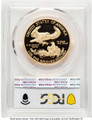 2013-W $50 Proof Modern Bullion Coin PCGS PR70   One-Ounce Gold American Eagle coin back image