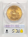 1904 $20 Liberty Gold Double Eagle PCGS MS65 coin back image