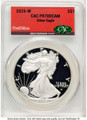 Bullionshark 2025-W $1 Proof American Silver Eagle Coin CACG PR70 DCAM - HAT777049015 