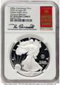 Bullionshark 2025-W $1 Proof American Silver Eagle Coin NGC PF70 UCAM - U.S. Army 250th Anniversary Privy - Advanced Release - HAT782662015 
