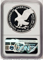 2025-W $1 Proof American Silver Eagle Coin NGC PF70 UCAM - U.S. Marine Corps Privy coin back image