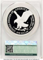 Bullionshark 2025-W $1 Proof American Silver Eagle Coin CACG PR70 DCAM - U.S. Navy Privy - First Day of Issue - HAT522150013 