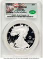 Bullionshark 2025-W $1 Proof American Silver Eagle Coin CACG PR70 DCAM - U.S. Navy Privy - First Day of Issue - HAT522150013 