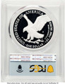 2025-S S$1 Proof American Silver Eagle Coin PCGS PR70 DCAM coin back image