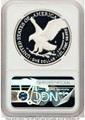 2025-S S$1 Proof American Silver Eagle Coin NGC PF70 UCAM coin back image