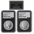  1776 - 2026 Semiquincentennial Morgan & Peace Silver Dollar Set NGC Rev PF70 Black Label - 1 of 25 - w/COA 