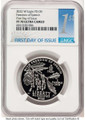Bullionshark 2022-W $100 Proof Modern Bullion Coin NGC PF70   One- Ounce Platinum Eagle - Freedom of Speech - HAT524772002 