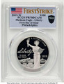 Bullionshark 2019-W $100 Proof Modern Bullion Coin PCGS PR70   One- Ounce Platinum Eagle - Liberty - First Day of Issue - Philadelphia - Black Shield - HAT506541011 