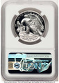 2021-W $25 Palladium Eagle Coin NGC PF70 - First Day of Issue coin back image