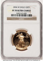 Bullionshark 2004-W G$25 Proof 1/2 oz American Gold Eagle Coin NGC PF70 UCAM - HAT524928015 