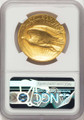 1907 $20 High Relief Saint Gaudens Double Eagle NGC MS63 - Wire Rim coin back image
