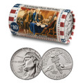 1776-2026 P Enduring Liberty Half Dollar Roll BU America 250 - U.S. Mint Color Wrapper