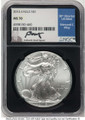 Bullionshark 2016 S$1 American Silver Eagle Coin NGC MS70 - 30th Anniversary - HAT517569030 