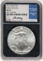Bullionshark 2017 S$1 American Silver Eagle Coin NGC MS70 - First Strike - HAT774670009 