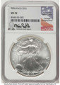 Bullionshark 2004 S$1 American Silver Eagle Coin NGC MS70 - HAT777618038 