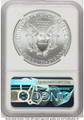 Bullionshark 2021 S$1 American Silver Eagle Coin NGC MS70 - Type One - First Day of Issue - HAT779075045 