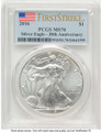 Bullionshark 2016 S$1 American Silver Eagle Coin PCGS MS70 - 30th Anniversary - First Strike - HAT788282004 