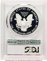 2016-W S$1 Proof American Silver Eagle Coin PCGS PR70 DCAM - Lettered Edge - 30th Anniversary coin back image