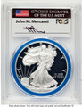 2021-W S$1 Proof American Silver Eagle Coin PCGS PR70 DCAM - Type One coin front image