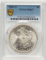 Bullionshark 1884-O S$1 Morgan Silver Dollar Coin PCGS MS67 - HAT789368003 