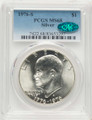 1976-S S$1 Eisenhower Dollar Coin PCGS MS68  CAC  Bicentennial - Silver coin front image