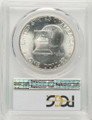 1976-S S$1 Eisenhower Dollar Coin PCGS MS68  CAC  Bicentennial - Silver coin back image