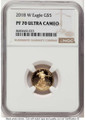 Bullionshark 2018-W G$5 Proof 1/10 oz American Gold Eagle Coin NGC PF70 UCAM - HAT522461033 
