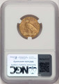 1915 $5 Indian Gold Half Eagle Coin NGC MS65 coin back image