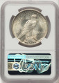 1921 S$1 Peace Silver Dollar Coin NGC MS66 coin back image