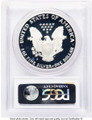 1986-S S$1 Proof American Silver Eagle Coin PCGS PR70 DCAM coin back image