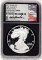2021-W S$1 Proof American Silver Eagle Coin NGC PF70 UCAM - Type Two - First Day of Issue coin front image