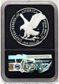 Bullionshark 2021-W S$1 Proof American Silver Eagle Coin NGC PF70 UCAM - Type Two - First Day of Issue - HAT522912021 