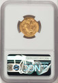 1878 $3 Three Dollar Gold  Coin NGC MS62 coin back image