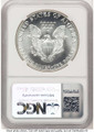 1987(-S) S$1 American Silver Eagle Coin NGC MS70 - Struck at San Francisco coin back image