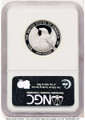 2007-W $50 Proof 1/2 oz Platinum Eagle Coin NGC PF70 UCAM - Statue of Liberty coin back image