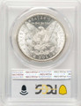 1889-S S$1 Morgan Silver Dollar Coin PCGS MS63 coin back image