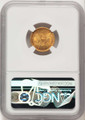 1898 $2.5 Liberty Gold Quarter Eagle Coin NGC MS66 coin back image