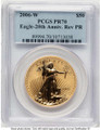Bullionshark 2006-W $50 Reverse Proof 1 oz American Gold Eagle Coin PCGS rev PR70 - 20th Anniversary - HAT784016003 