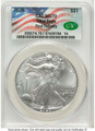 Bullionshark 2026 $1 American Silver Eagle Coin CACG MS70 - First Strike - HAT523043144 