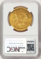 Bullionshark 1862 $20 Liberty Gold Double Eagle NGC AU50 - HAT789544001 