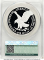 2026-W $1 Proof American Silver Eagle Coin CACG PR70 DCAM - Liberty Bell 250 Privy - Advanced Release coin back image