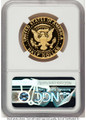2014-W 50C Proof Kennedy Half Dollar Coin NGC PF70   Gold - 50th Anniversary coin back image