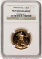 Bullionshark 1999-W $25 Proof 1/2 oz American Gold Eagle Coin NGC PF70 UCAM - HAT508335104 