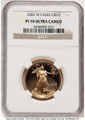 Bullionshark 2002-W $25 Proof 1/2 oz American Gold Eagle Coin NGC PF70 UCAM - HAT508335107 
